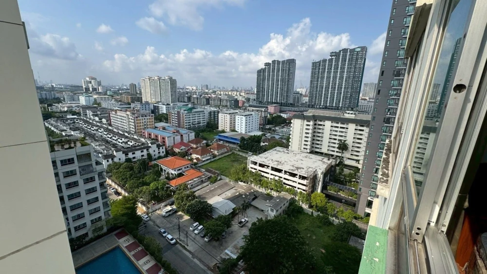 ให้เช่า Lumpini ville Ramkhamhaeng 44 1 ห้องนอน 1 ห้องน้ำ สิ่งอำนวยความสะดวกครบครัน หิ้วกระเป๋าเข้าอยู่ได้เลยจ้า