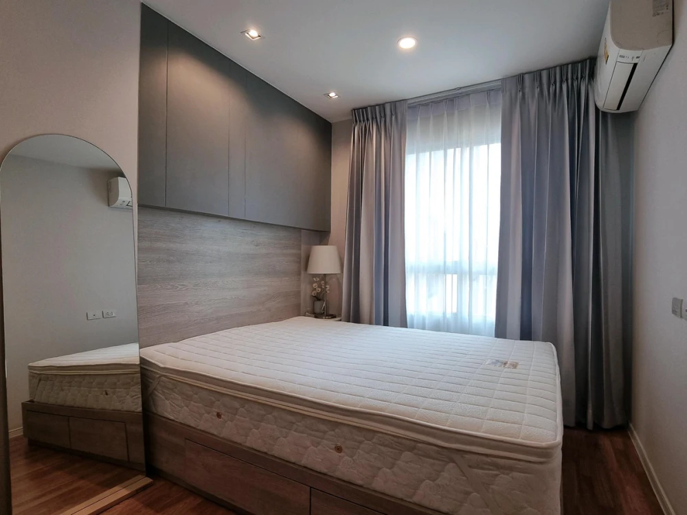 ให้เช่า Lumpini Ville Sukhumvit 76 - Bearing Station 2 ชั้น 4 วิวสระ แต่งครบ จองเลย