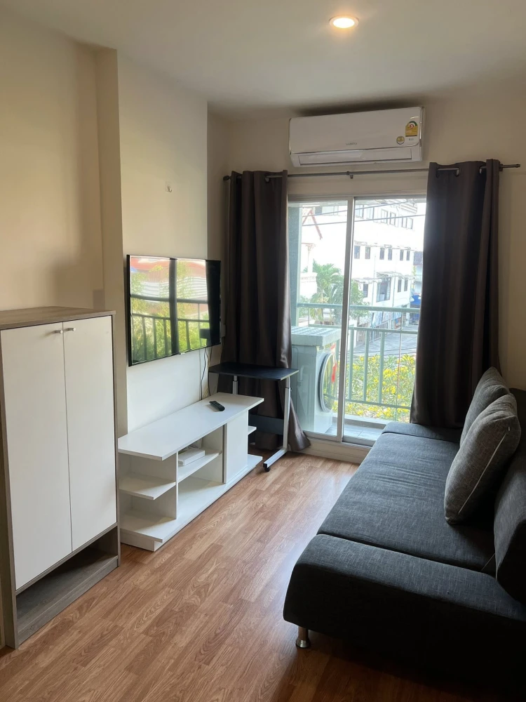 ให้เช่า Lumpini Ville Sukhumvit 76 - Bearing Station 2 ห้องชั้น 3 เฟอร์นิเจอร์ครบครัน หิ้วกระเป๋าเข้าอยู่ได้เลยจ้า