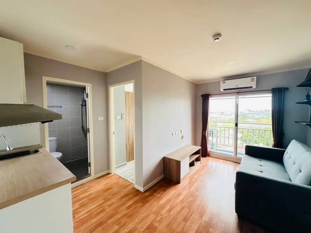 ให้เช่า Lumpini Ville Sukhumvit 76 - Bearing Station 2 ห้องชั้น 8 ทำเลดี เฟอร์นิเจอร์ครบครัน จองเลย