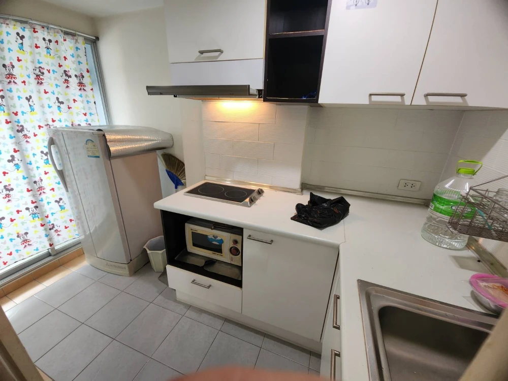 ให้เช่า Lumpini Ville Sukhumvit 77 ชั้น 21 มาพร้อมเฟอร์และเครื่องใช้ไฟฟ้าครบ จองเลย