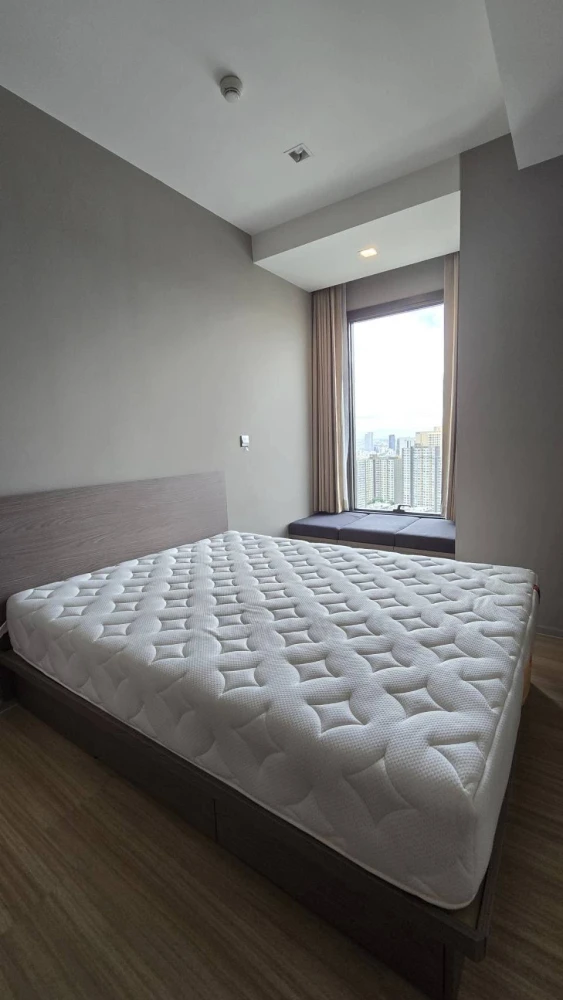 ให้เช่า M Jatujak ห้องพร้อมอยู่ เฟอร์พร้อม ชั้นสูง ห้องกว้างขวาง จองเลย