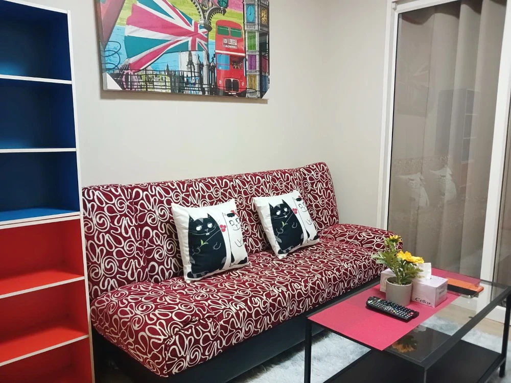 ให้เช่า M Society 1 ห้องนอน 1 ห้องน้ำ แต่งสวยคุมโทน สิ่งอำนวยความสะดวกครบครัน รีบจองเลยจ้า