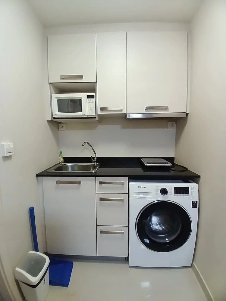 ให้เช่า M Society 1 ห้องนอน 1 ห้องน้ำ แต่งสวยคุมโทน สิ่งอำนวยความสะดวกครบครัน รีบจองเลยจ้า