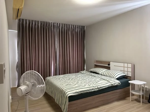 ให้เช่า M Society Condominium ห้องกว้างพื้นที่ใช้สอยเยอะ มาพร้อมเฟอร์และเครื่องใช้ไฟฟ้าครบครัน จองเลยจ้า