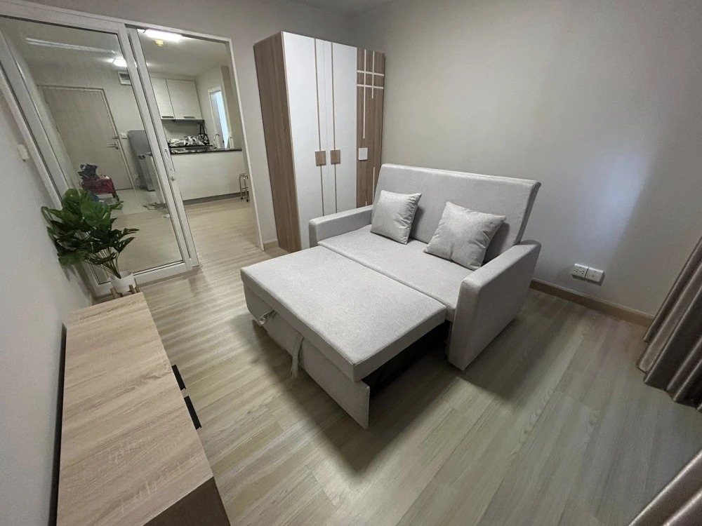 ให้เช่า M Society Condominium ห้องกว้างพื้นที่ใช้สอยเยอะ มาพร้อมเฟอร์และเครื่องใช้ไฟฟ้าครบครัน จองเลยจ้า