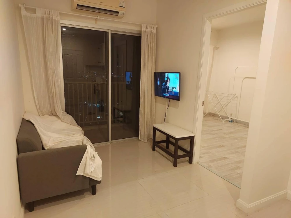 ให้เช่า Manor Sanambinnam ห้องหน้าอยู่ ชั้นสูง มีระเบียงในตัว รีบจองเลย