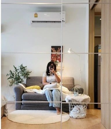 ให้เช่า MARU LADPRAO 15 เฟอร์ฯ IKEA ทั้งหมด เครื่องใช้ไฟฟ้าครบครัน ตอบโจทย์ทุกความต้องการ