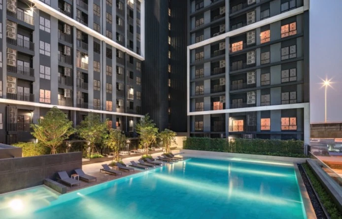 ให้เช่า Metris Rama 9-Ramkhamhaeng ห้องกว้างขวาง พื้นที่ใช้สอยเยอะ สายเลี้ยงสัตว์ห้ามพลาด