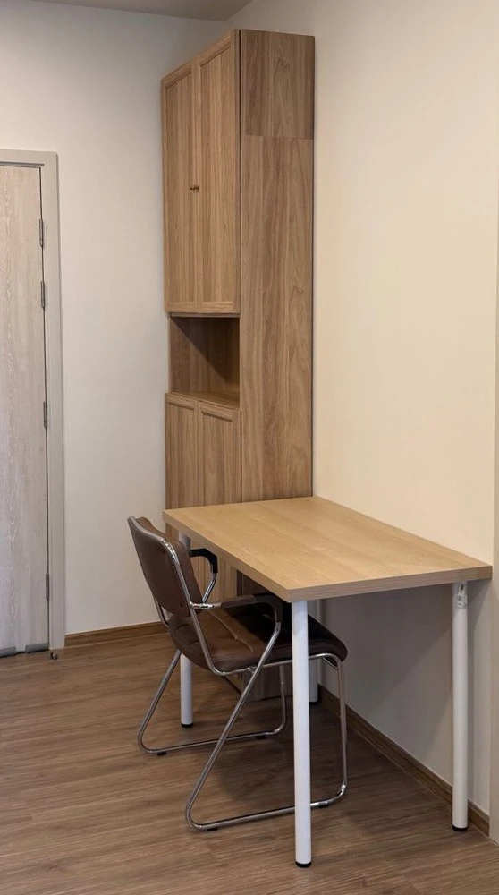 ให้เช่า Metris Rama 9-Ramkhamheang 1 ห้องนอน 1 ห้องน้ำ เฟอร์และสิ่งอำนวยความสะดวกครบครัน จองด่วน