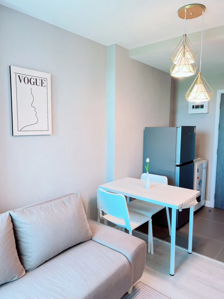 ให้เช่า Metro Luxe Riverfront Rattanathibet ชั้น 7 วิวแม่น้ำ แต่งครบ น่าอยู่ จองเลย