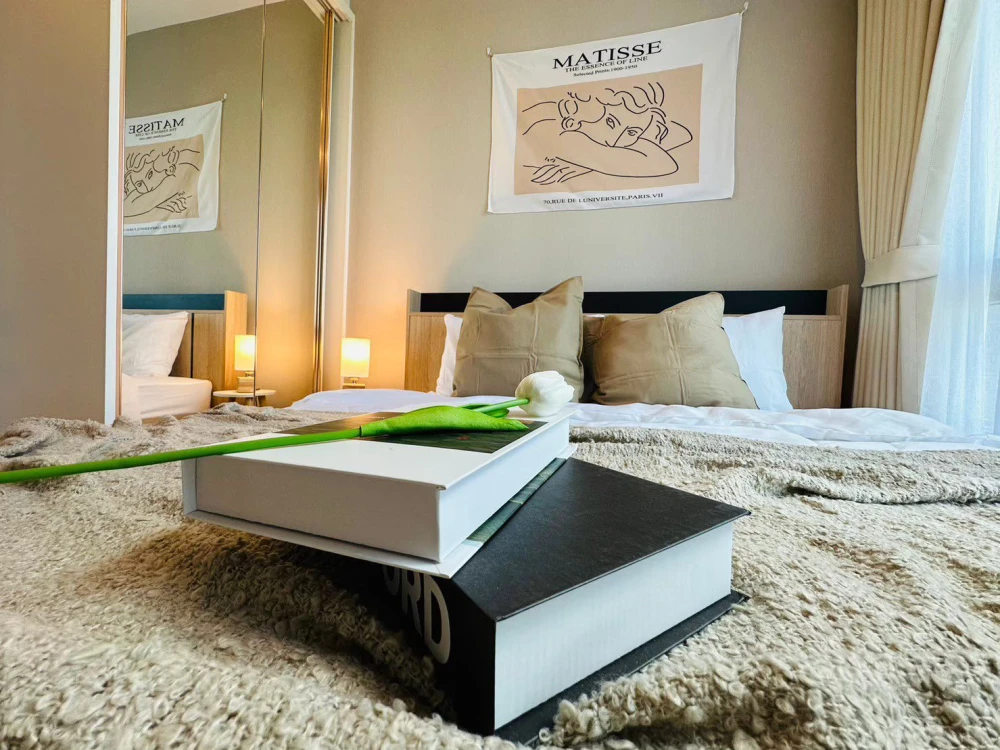 ให้เช่า Metro Luxe Riverfront Rattanathibet ชั้น 7 วิวแม่น้ำ แต่งครบ น่าอยู่ จองเลย