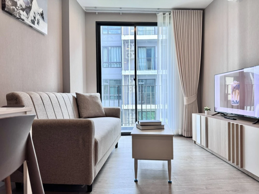 ให้เช่า Metro Luxe Riverfront Rattanathibet ตึก C ห้องสวย มีเฟอร์นิเจอร์อย่างดี พร้อมเข้าอยู่ !!