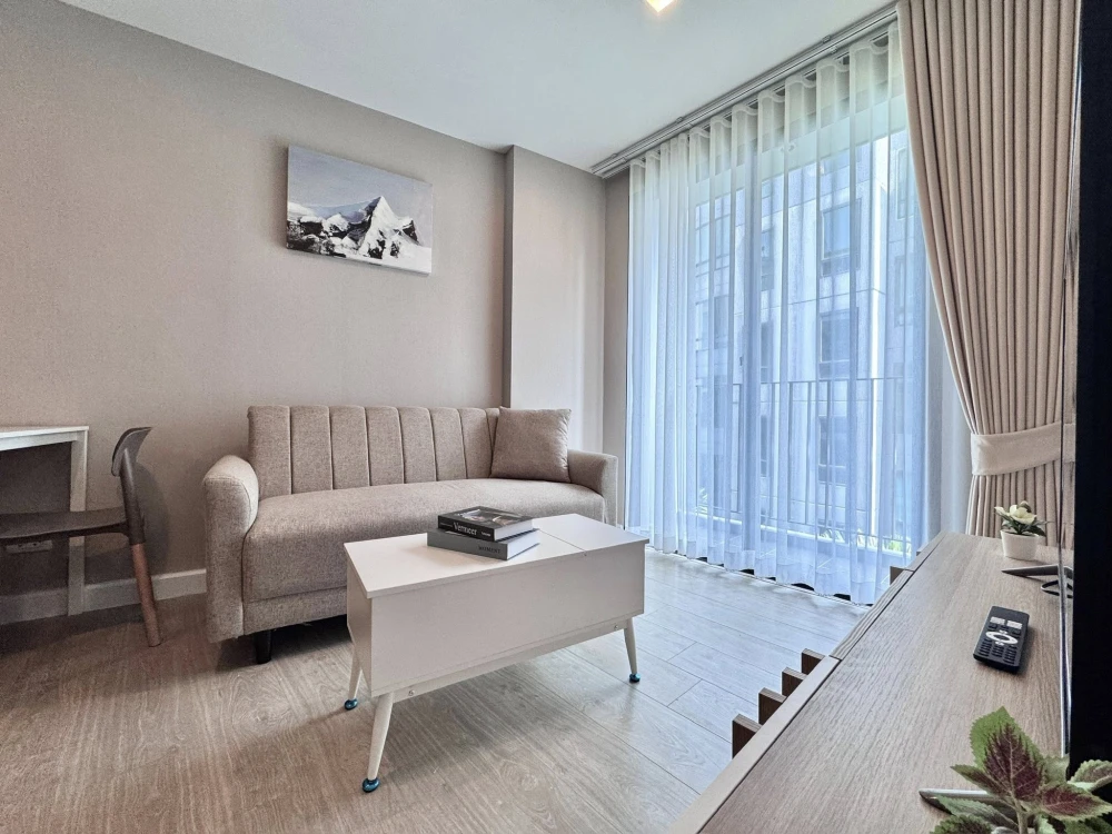 ให้เช่า Metro Luxe Riverfront Rattanathibet ตึก C ห้องสวย มีเฟอร์นิเจอร์อย่างดี พร้อมเข้าอยู่ !!