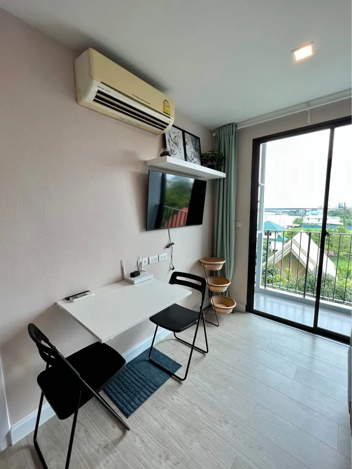 ให้เช่า Metro Luxe Riverfront Rattanathibet ห้องพร้อมอยู่ เฟอร์พร้อม ราคาสบายกระเป๋า จองเลย