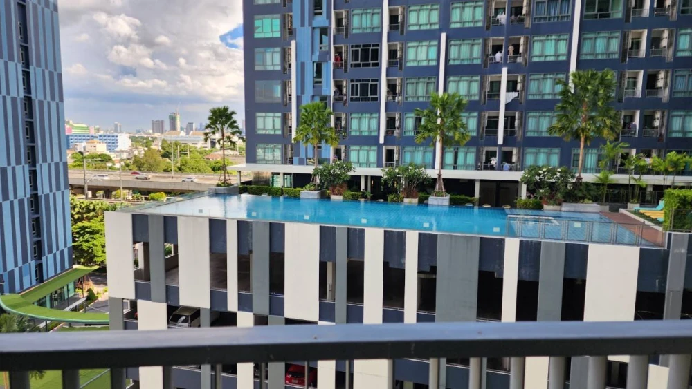 ให้เช่า Metro Sky ประชาชื่น ห้องพร้อมอยู่ เฟอร์ + เครื่องใช้ไฟฟ้าพร้อม รีบจองเลยก่อนพลาด