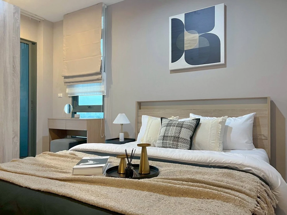 ให้เช่า Metro Sky ประชาชื่น ห้องอยู่ชั้นสูงมาก ห้องขนาดใหญ่ ตกแต่งสไตล์มินิมอล เรียบง่ายแต่ครบครัน รีบจองเลย