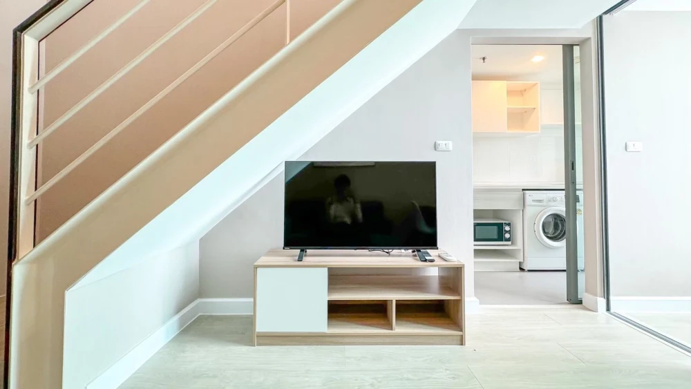 ให้เช่า Metro Sky Prachachuen ห้องกว้าง เพดานสูง โปร่งโล่ง เฟอร์ครบ พื้นที่ใช้สอยเยอะ จองเลย