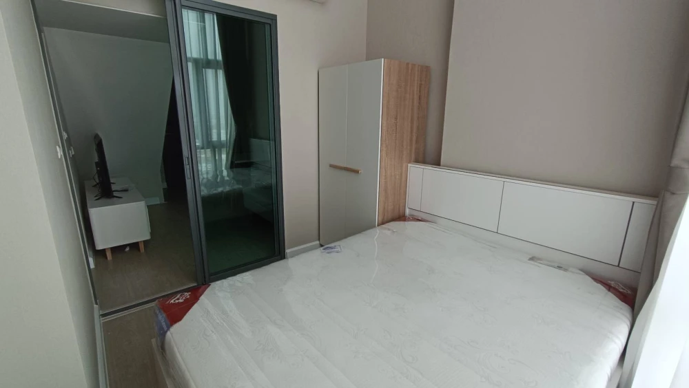 ให้เช่า Metro Sky Prachachuen 2 ห้องนอน ชั้น 21 ห้องแต่งครบ พร้อมอยู่ จองเลย