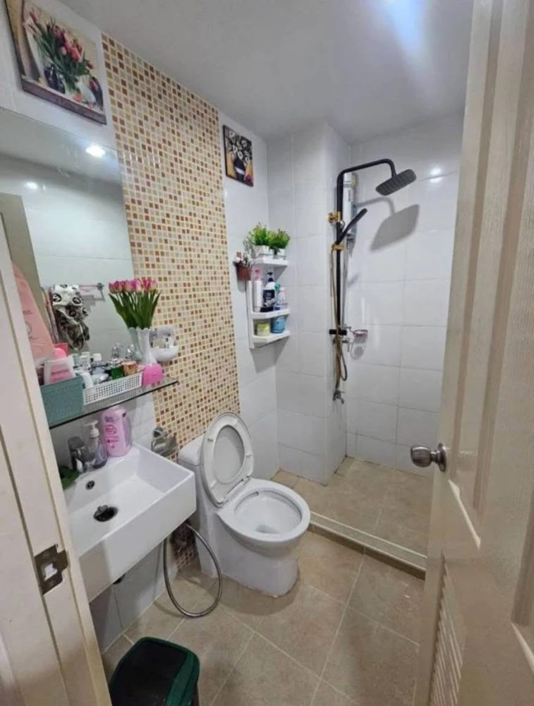 ให้เช่า Miami Bangpu ห้องชั้น 2 เฟอร์นิเจอร์ครบครัน ในทำเลดี วิวสวน จองเลย