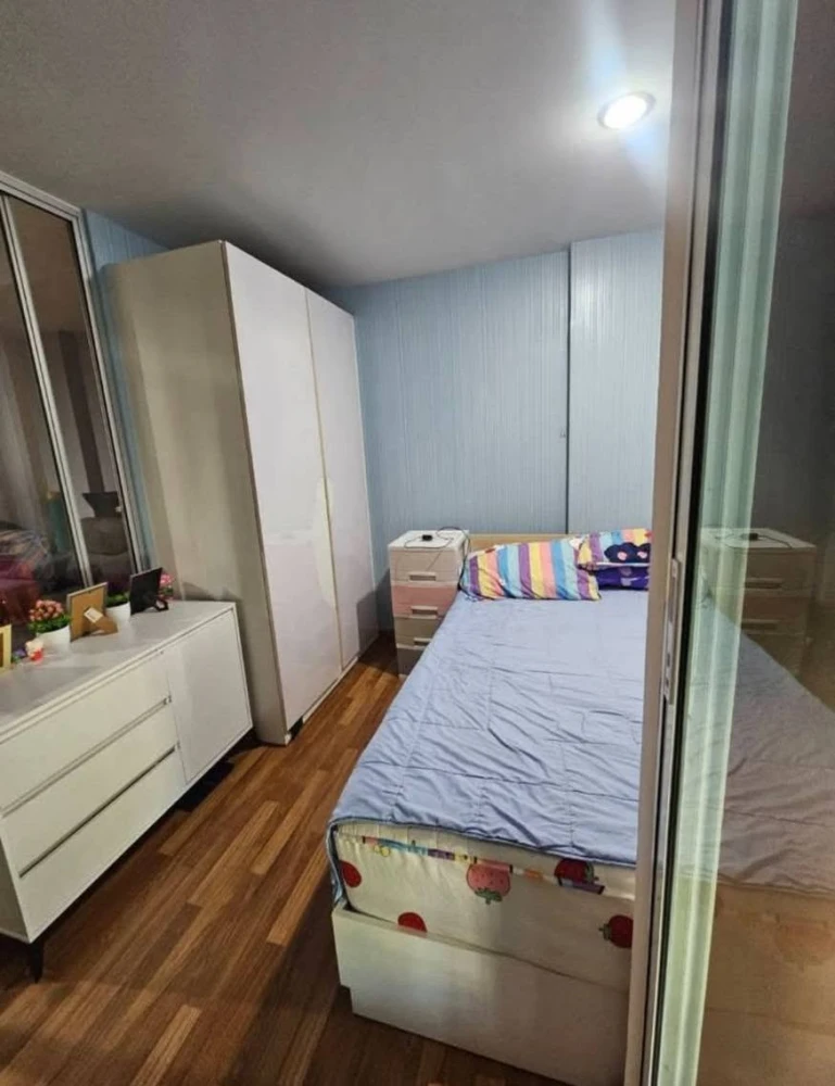 ให้เช่า Miami Bangpu ห้องชั้น 2 เฟอร์นิเจอร์ครบครัน ในทำเลดี วิวสวน จองเลย