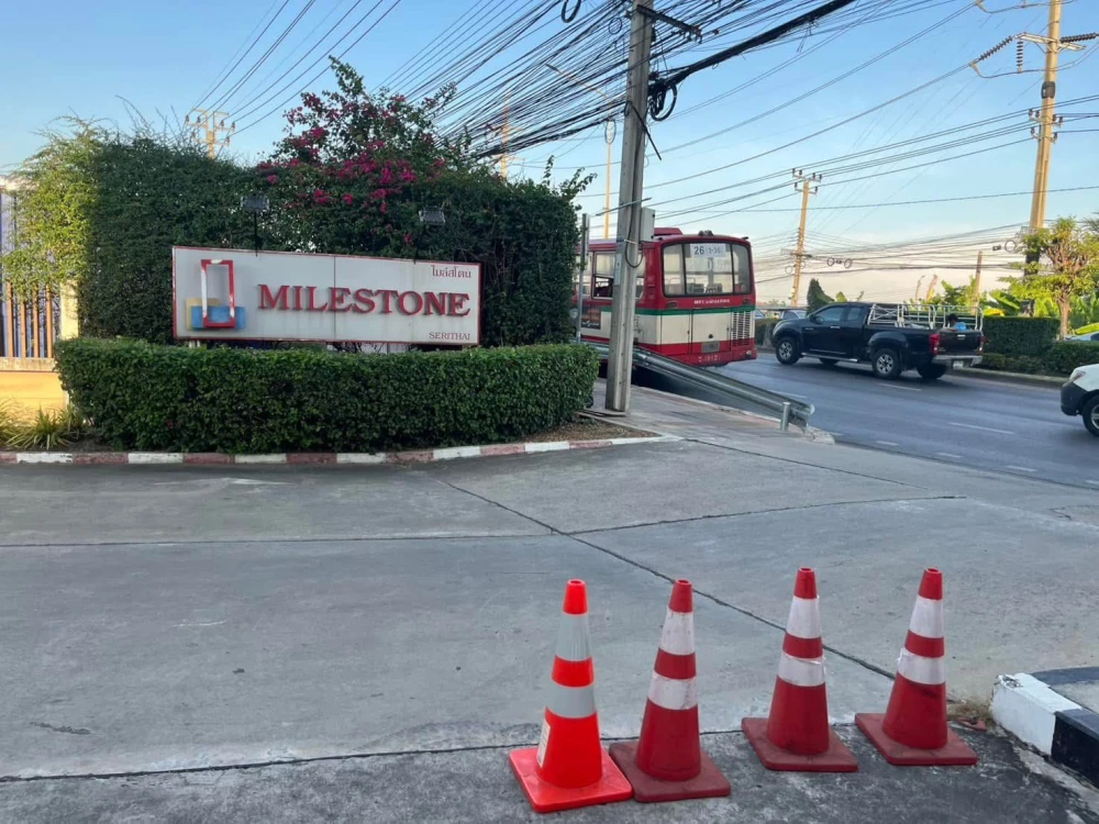ให้เช่า Milestone Seritha 1 ห้องนอน 1 ห้องน้ำ ทำเลดี สิ่งอำนวยความสะดวกและเฟอร์นิเจอร์ครบครัน รีบจองเลยตอนนี้