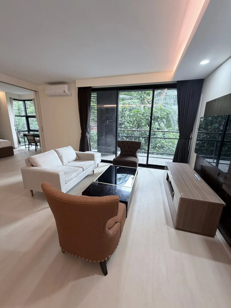 ให้เช่า MODE Sukhumvit 61 1 ห้องนอน 1 ห้องน้ำ พื้นที่ใช้สอยเยอะ มาพร้อมเฟอร์นิเจอร์ครบครัน รีบจองเลยจ้า