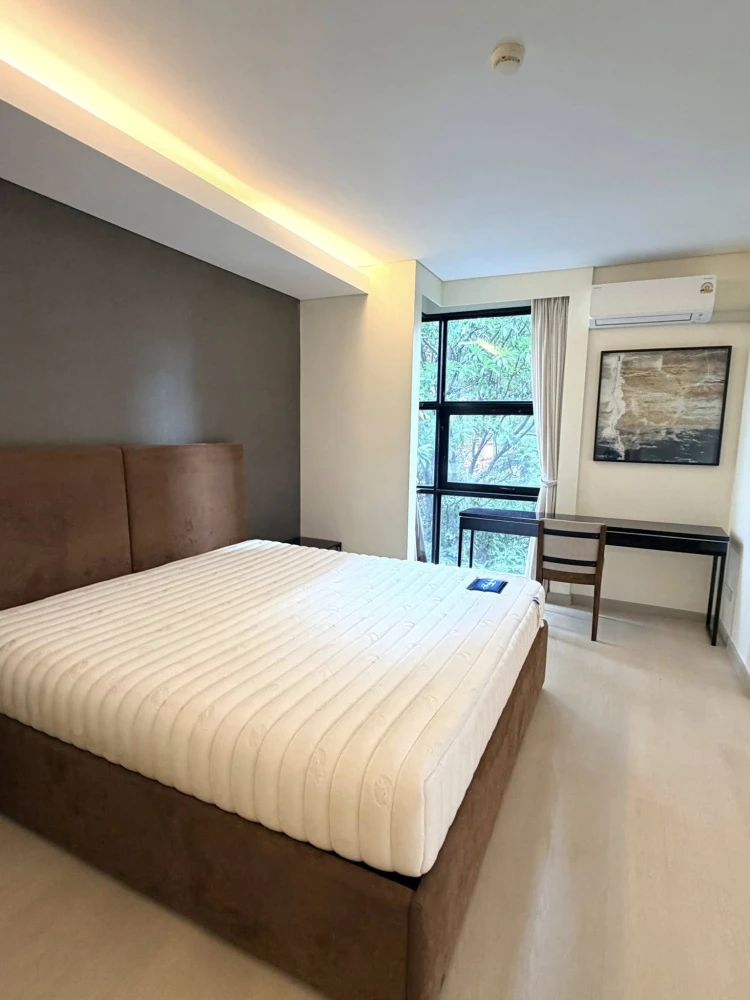 ให้เช่า MODE Sukhumvit 61 1 ห้องนอน 1 ห้องน้ำ พื้นที่ใช้สอยเยอะ มาพร้อมเฟอร์นิเจอร์ครบครัน รีบจองเลยจ้า
