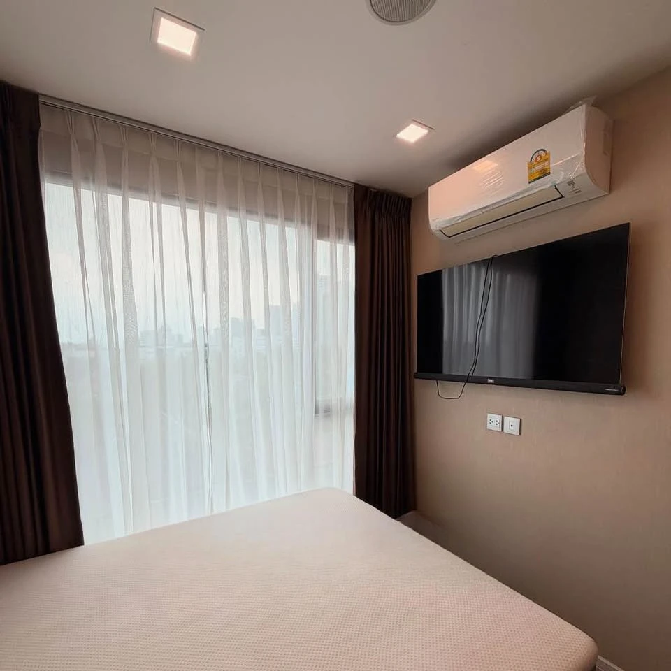ให้เช่า Modiz รัชดา 32 ชั้น 5 วิวท้องฟ้าโปร่ง ไม่มีตึกบัง เฟอร์ครบ ติดวอลเปเปอร์เริ่ดๆ ห้ามพลาด