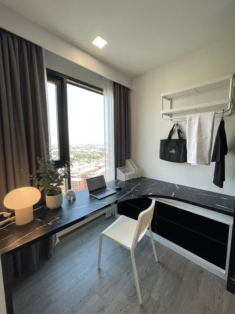 ให้เช่า Modiz Avantgarde ชั้น 23 ห้องมุม มาพร้อมการตกแต่งที่ครบครัน จองเลย