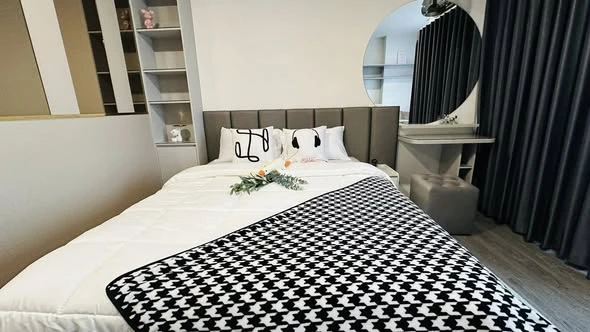 ให้เช่า Modiz Avantgarde ชั้น 8 ห้องน่าอยู่ แต่งครบ สนใจจองเลย ด่วนๆจ้า