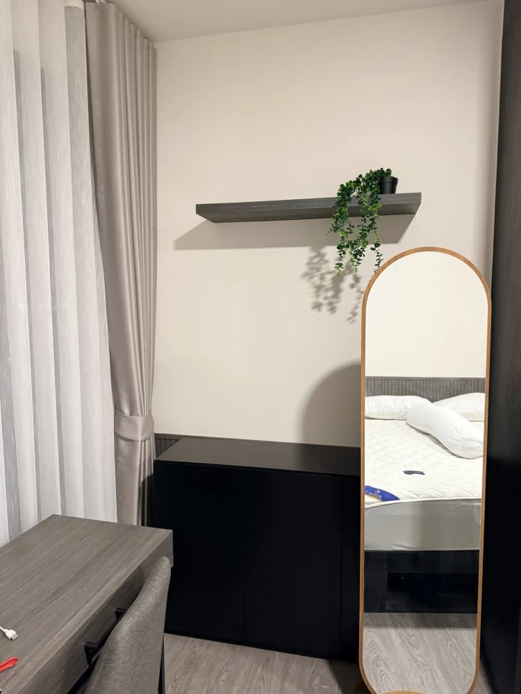 ให้เช่า Modiz Avantgarde ห้อง Studio  ชั้น 14 ตกแต่งครบ   เฟอร์นิเจอร์และเครื่องใช้ไฟฟ้าครบชุด พร้อมเข้าอยู่ทันที