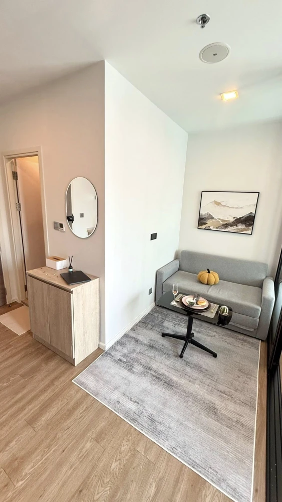 ให้เช่า Modiz Sukhumvit 50 ห้องเฟอร์นิเจอร์ + เครื่องใช้ไฟฟ้าครบ หิ้วกระเป๋าเข้าอยู่ได้เลย