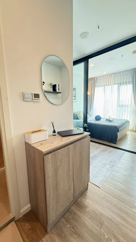 ให้เช่า Modiz Sukhumvit 50 ห้องเฟอร์นิเจอร์ + เครื่องใช้ไฟฟ้าครบ หิ้วกระเป๋าเข้าอยู่ได้เลย