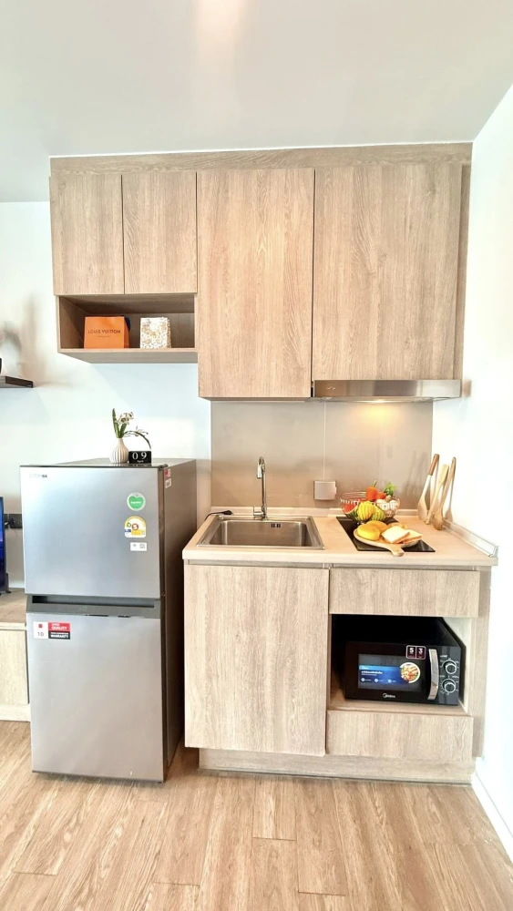 ให้เช่า Modiz Sukhumvit 50 ห้องเฟอร์นิเจอร์ + เครื่องใช้ไฟฟ้าครบ หิ้วกระเป๋าเข้าอยู่ได้เลย