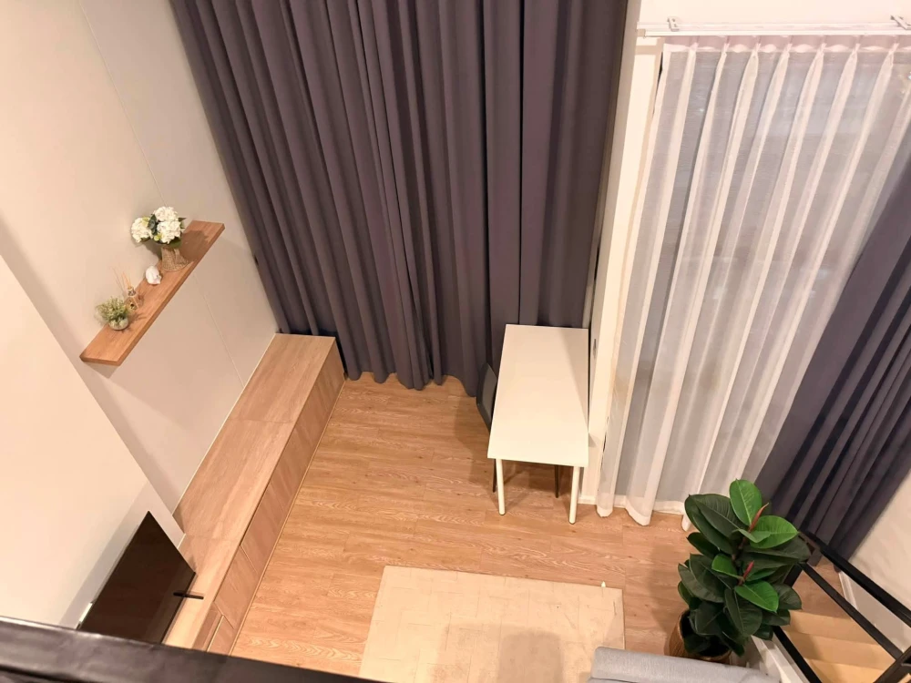 ให้เช่า MODIZ Sukhumvit 50 ห้อง Duplex 2 ชั้น ห้องอยู่ชั้นสูง เฟอร์ครบ พร้อมเข้าอยู่