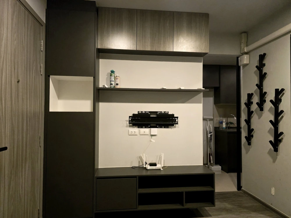 ให้เช่า Monte Rama 9 ห้องชั้น 8 ตกแต่งคุมโทน มาพร้อมสิ่งอำนวยความสะดวกครบครัน ห้ามพลาด