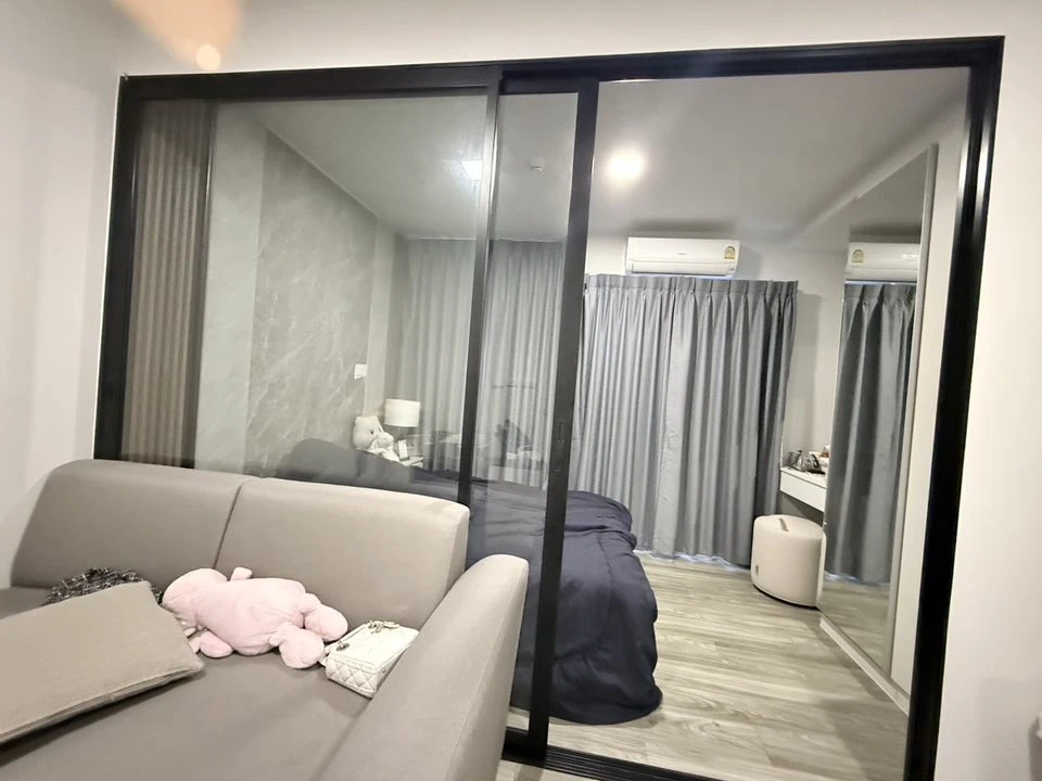 ให้เช่า Monte’ RSU ชั้น 4 ห้องกั้นแต่งครบ พร้อมเข้าอยู่ สนใจรีบจองเลย ห้ามพลาด