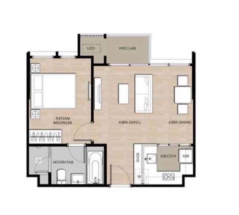 ให้เช่า Mori Haus ห้องพร้อมอยู่ เฟอร์ + เครื่องใช้ไฟฟ้าพร้อม จองเลย