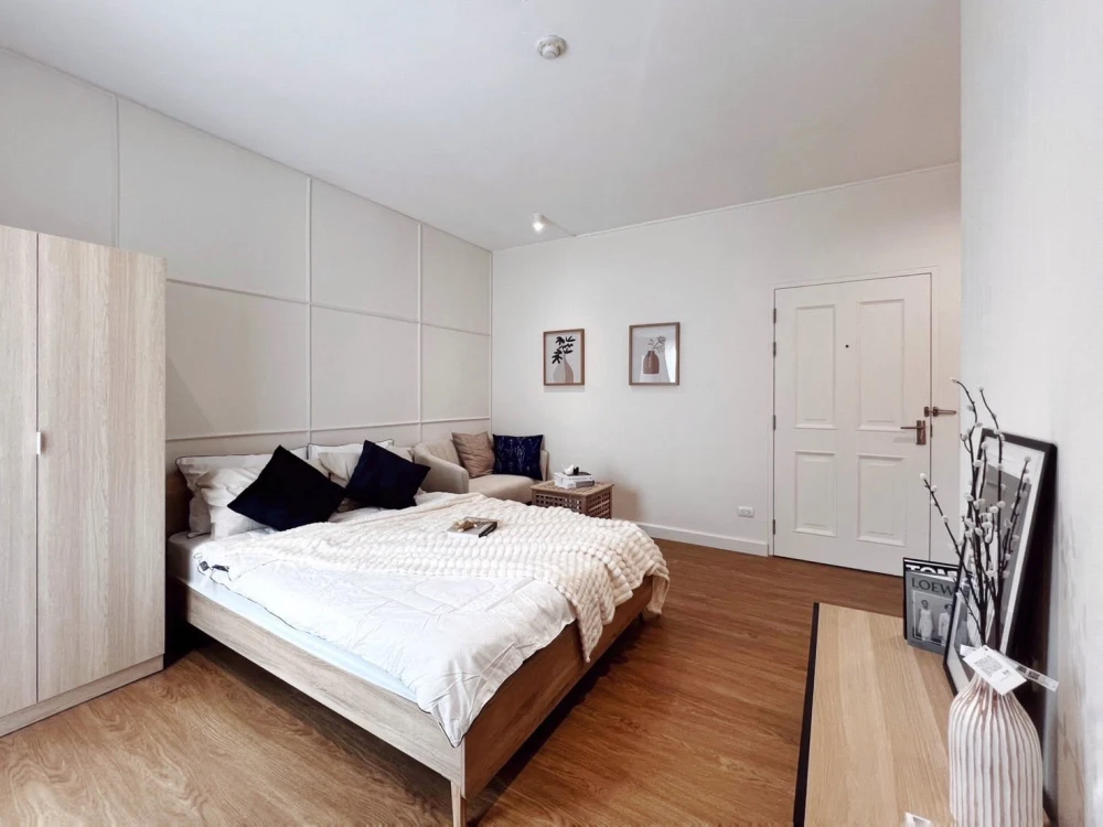 ให้เช่า My condo สุขุมวิท103 ห้องน่าอยู่ตกแต่งโทนสีขาว สะอาดตา ดีแบบนี้ไม่จองคือพลาด++