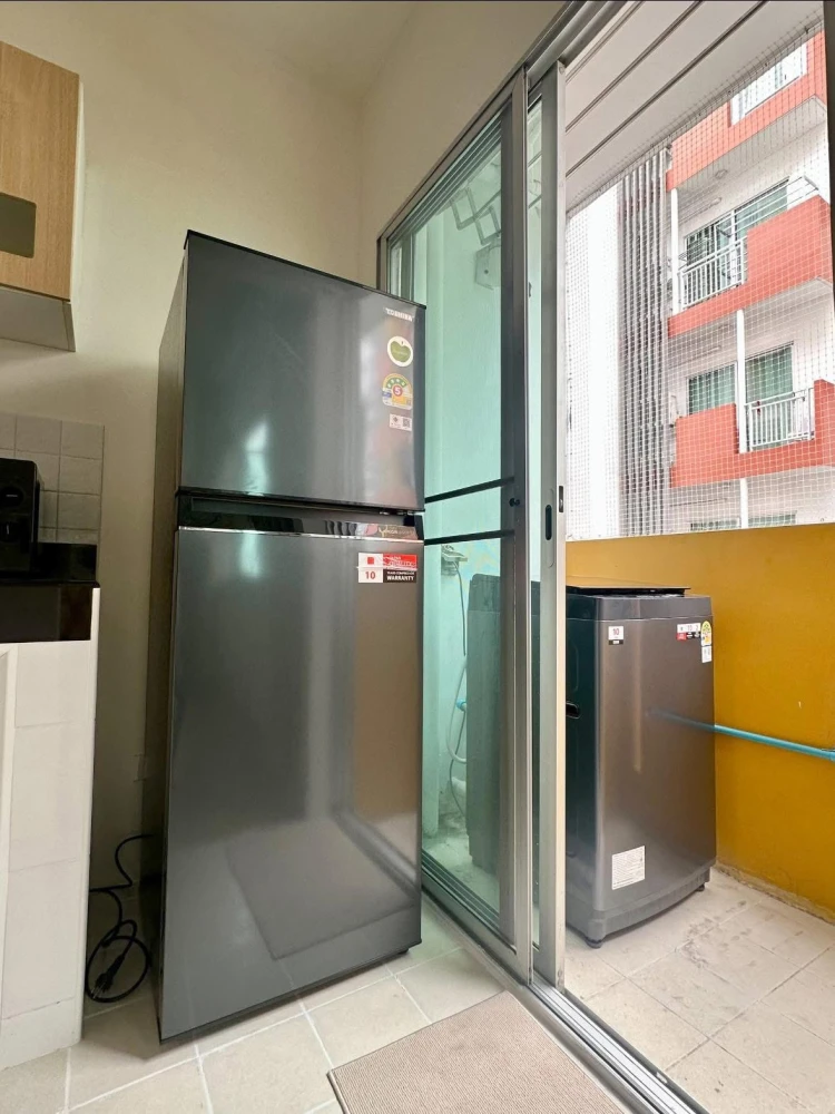 ให้เช่า My Condo Sukhumvit 103 1 ห้องนอน 1 ห้องน้ำ มาพร้อมเฟอร์และเครื่องใช้ไฟฟ้าครบครัน ดีแบบนี้จองเลย