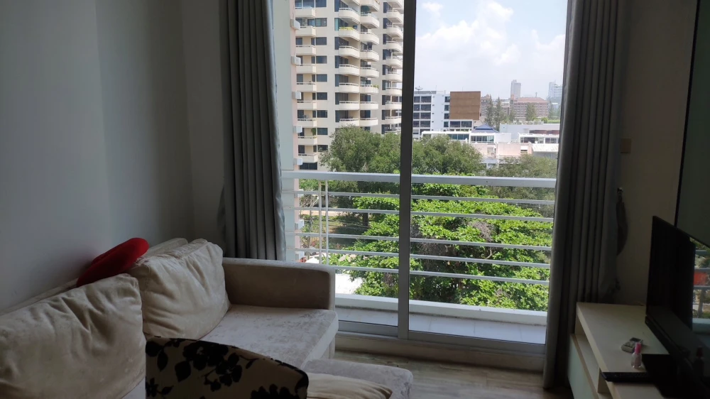 ให้เช่า Neo Condo Sea View Pattaya @Jomtien ห้องมุมให้ความเป็นส่วนตัว ติดวอลเปเปอร์อย่างดี วิวสวย ไม่บล็อค จองเลย