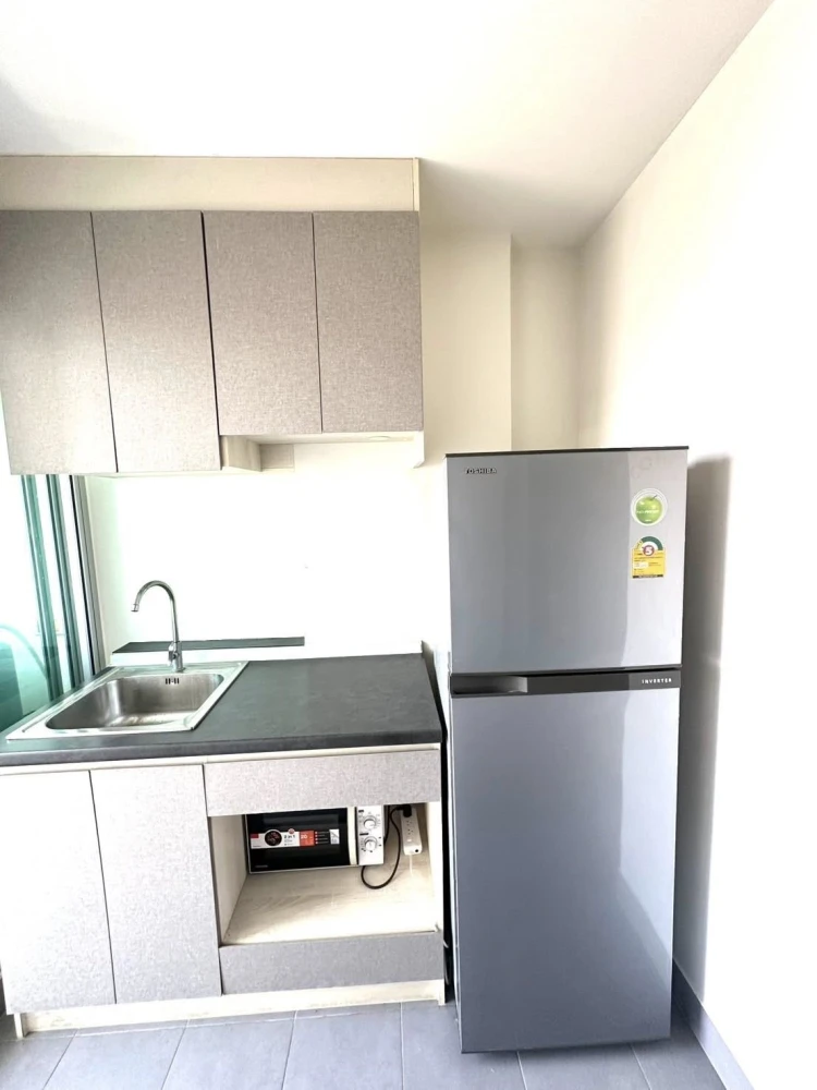 ให้เช่า Niche id Serithai-Wongwaen 1 ห้องนอน 1 ห้องน้ำ ชั้น 7 เฟอร์และเครื่องใช้ไฟฟ้าครบครัน จองเลยตอนนี้