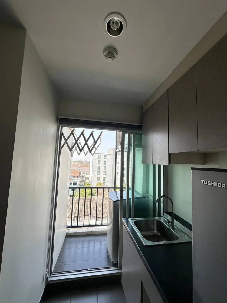 ให้เช่า Niche id Serithai-Wongwaen 1 ห้องนอน 1 ห้องน้ำ ชั้น 7 เฟอร์และเครื่องใช้ไฟฟ้าครบครัน จองเลยตอนนี้