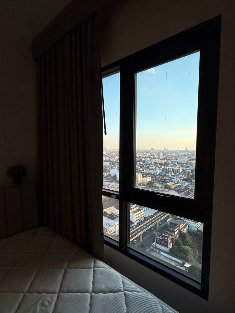 ให้เช่า NICHE MONO Sukhumvit-Bearing เนื้อที่ 33 ตร.ม. ชั้น 29 ห้องมุมไม่มีห้องตรงข้ามเป็นส่วนตัว จองเลย