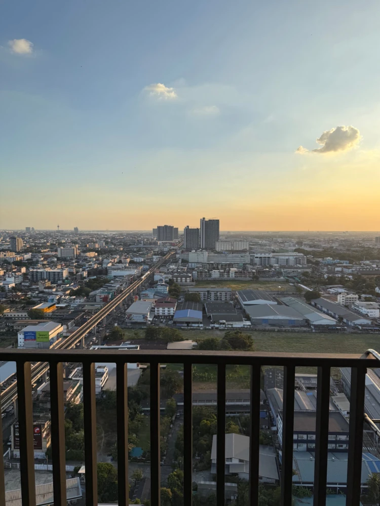 ให้เช่า NICHE MONO Sukhumvit-Bearing เนื้อที่ 33 ตร.ม. ชั้น 29 ห้องมุมไม่มีห้องตรงข้ามเป็นส่วนตัว จองเลย