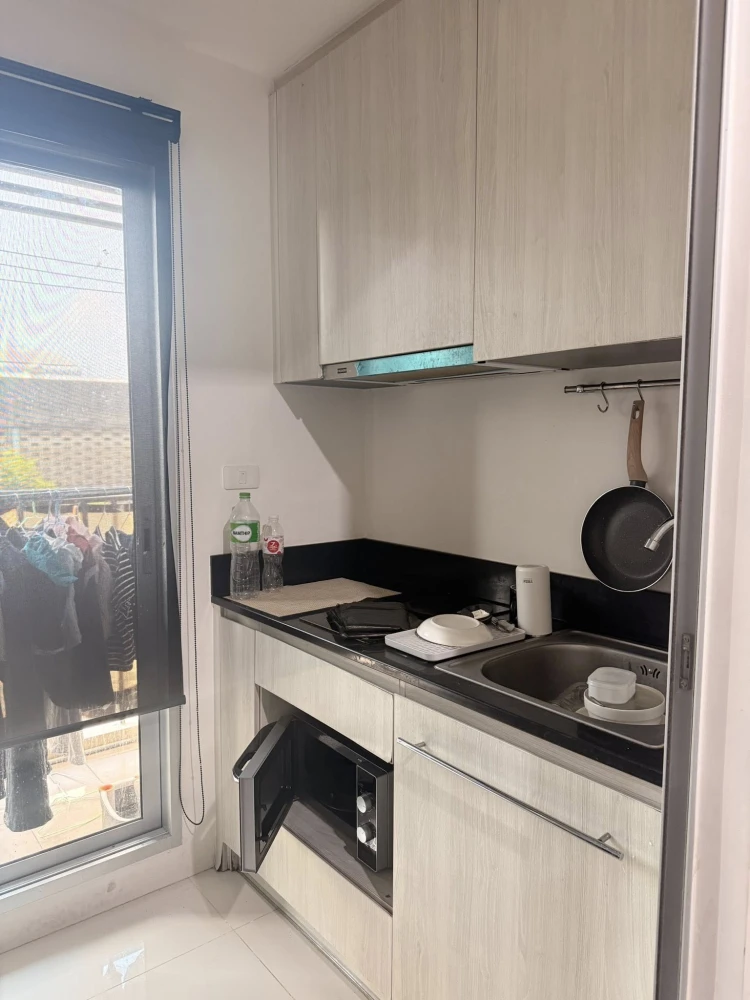 ให้เช่า Niche Mono Sukhumvit-Puchao ห้องน่าอยู่ กว้างขวางอยู่สบาย เฟอร์ + เครื่องใช้ไฟฟ้าพร้อม ราคาสบายกระเป๋า จองเลย