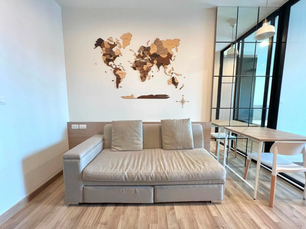 ให้เช่า Niche Mono Sukhumvit–Bearing  ห้องมุม Built-in สวย ชั้น 26 วิวเมือง ตกแต่งครบ พร้อมเครื่องใช้ไฟฟ้า เข้าอยู่ได้ทันที