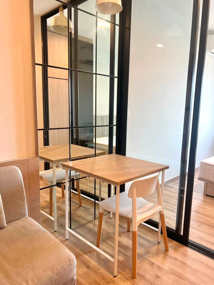 ให้เช่า Niche Mono Sukhumvit–Bearing  ห้องมุม Built-in สวย ชั้น 26 วิวเมือง ตกแต่งครบ พร้อมเครื่องใช้ไฟฟ้า เข้าอยู่ได้ทันที