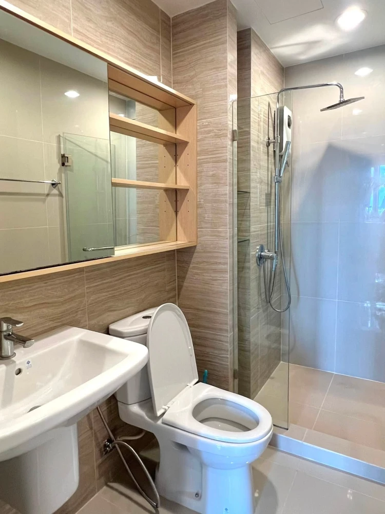 ให้เช่า Niche Mono Sukhumvit–Bearing  ห้องมุม Built-in สวย ชั้น 26 วิวเมือง ตกแต่งครบ พร้อมเครื่องใช้ไฟฟ้า เข้าอยู่ได้ทันที